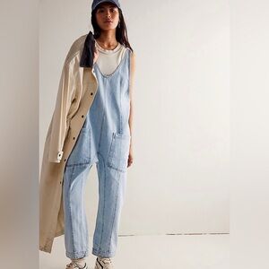 Free people never worn with tags high roller jumpsuit